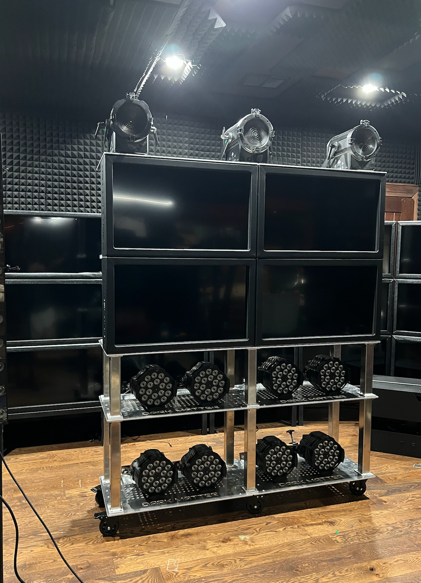 24" 2x2 Quad Deck - Rolling Modular Stand