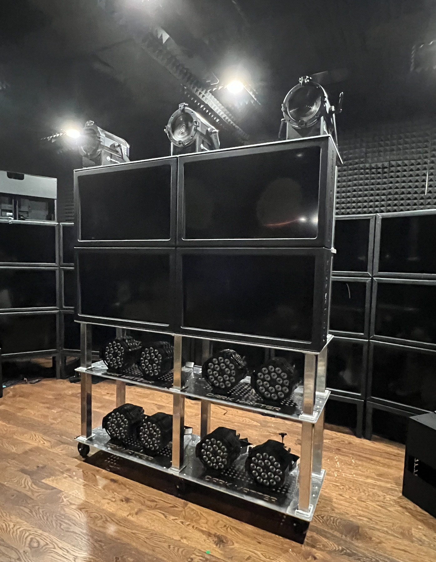 24" 2x2 Quad Deck - Rolling Modular Stand